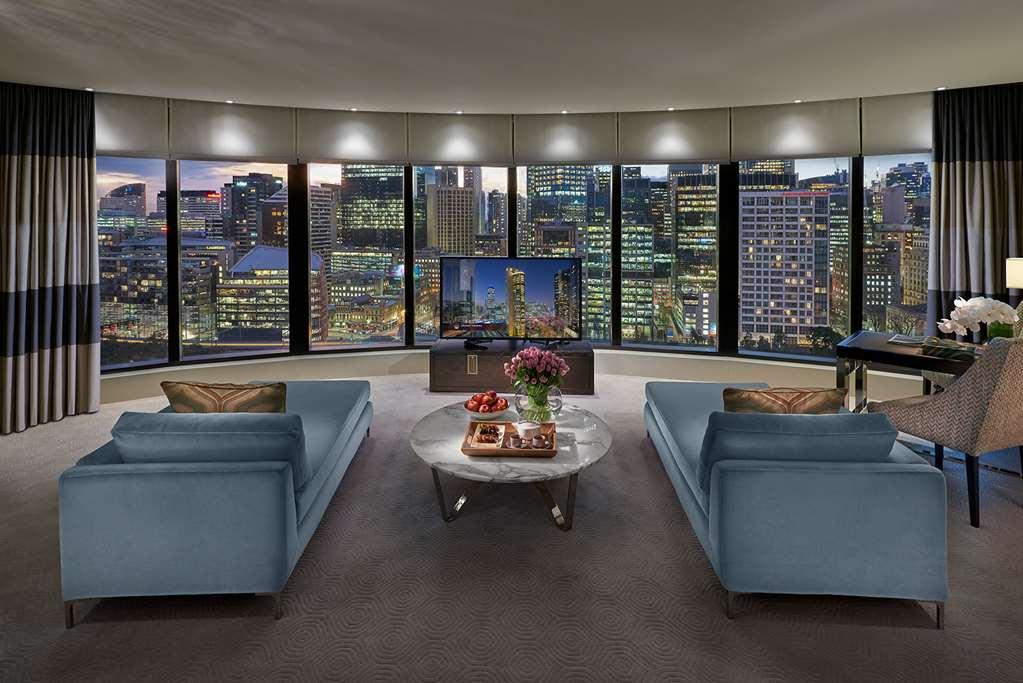 Hotel Crown Towers Melbourne Camera foto The living room of a typical apartment