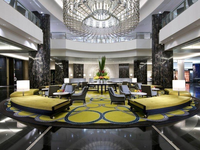 Hotel Crown Towers Melbourne Esterno foto The lobby of the hotel